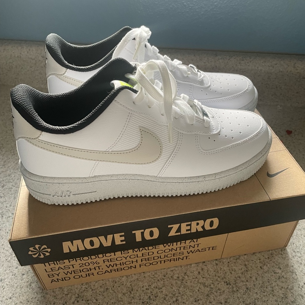 Nike Air Force 1 Crater Next Nature Big Kids' Shoes	
Size 7Y - Light Bone color